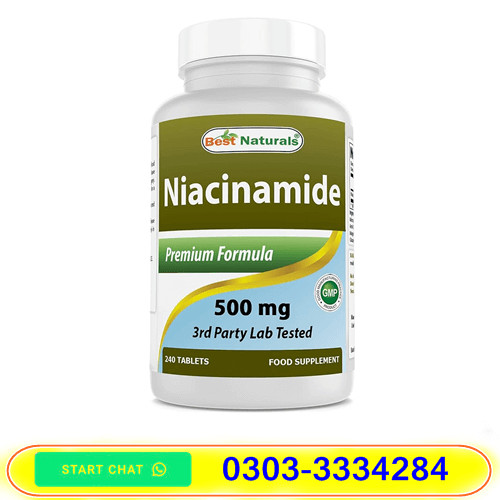 Best Naturals Niacinamide 500mg in Pakistan